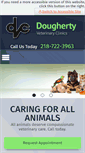 Mobile Screenshot of doughertyveterinary.com